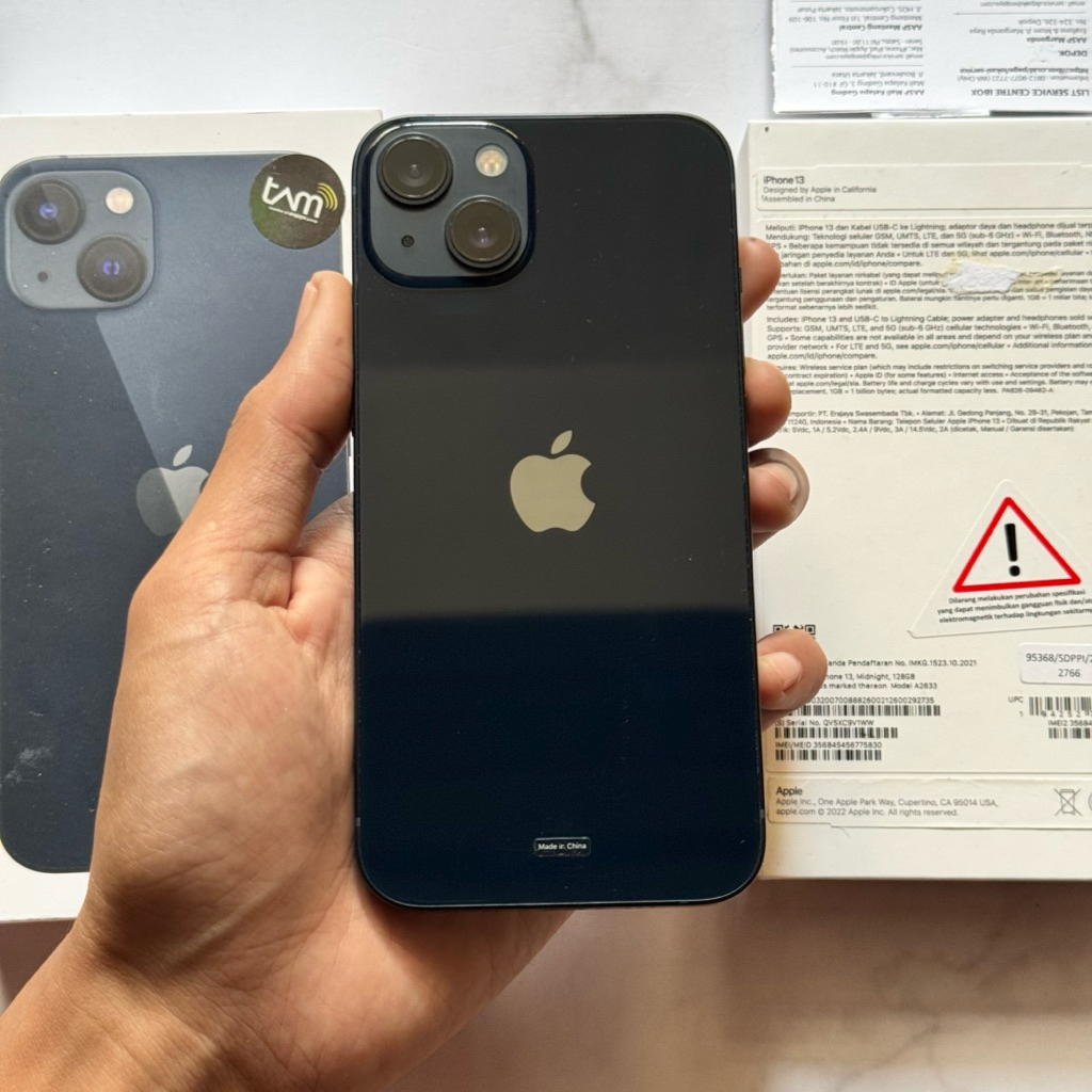 iPhone 13 128GB iBox Second Like New Midnight