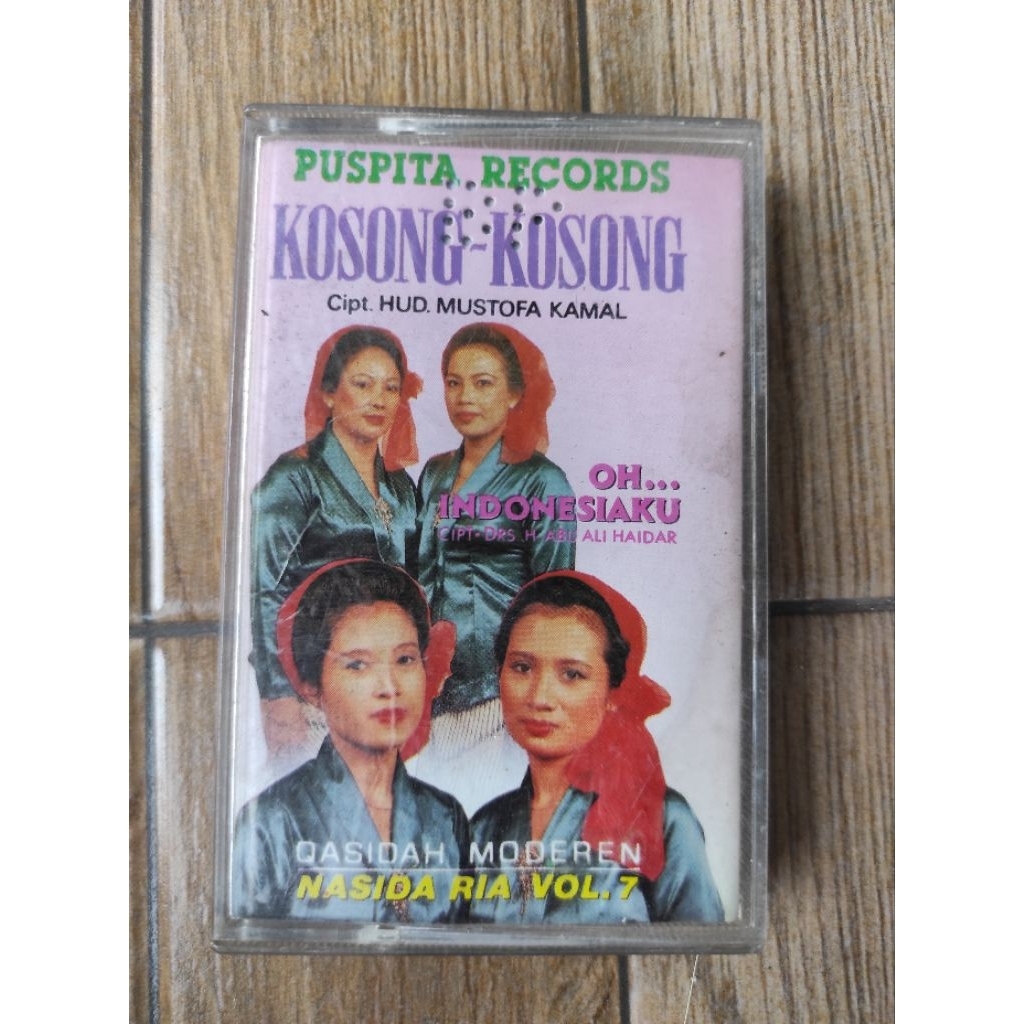 kaset pita NASIDA RIA vol. 7 "kosong kosong"