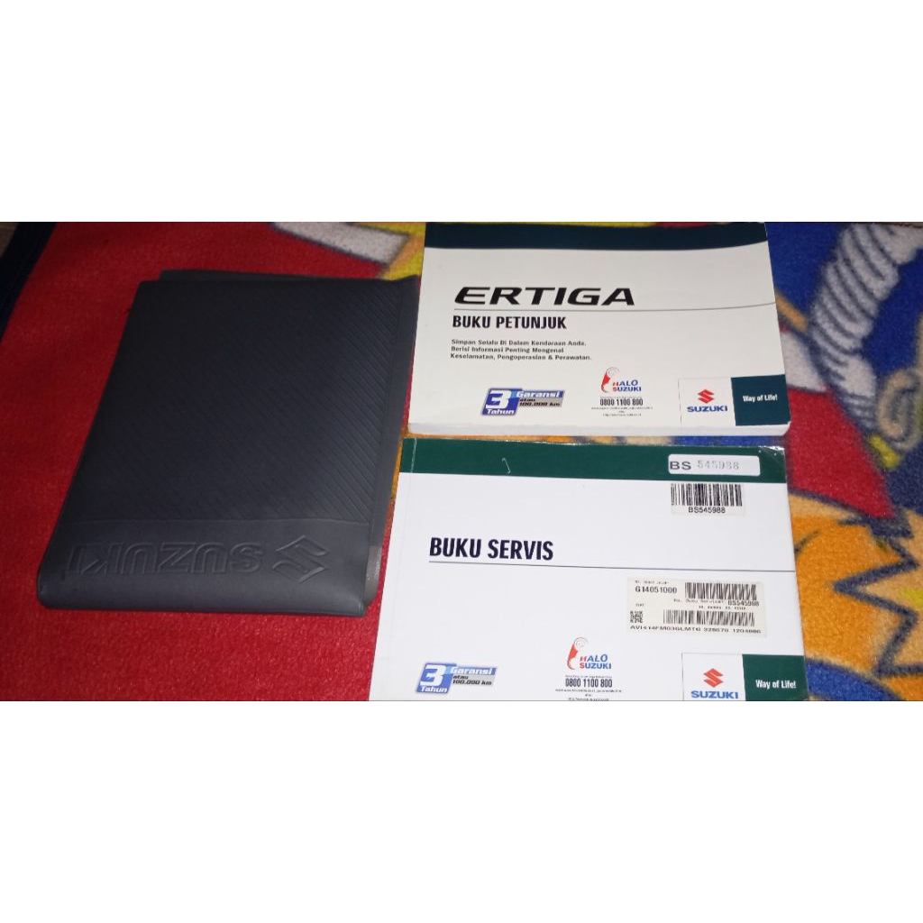 manual book dan service book  ertiga