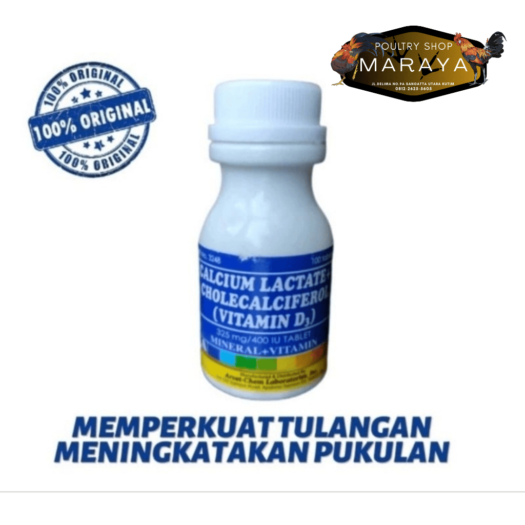 Calsium Lactate  Isi 100 Tablet