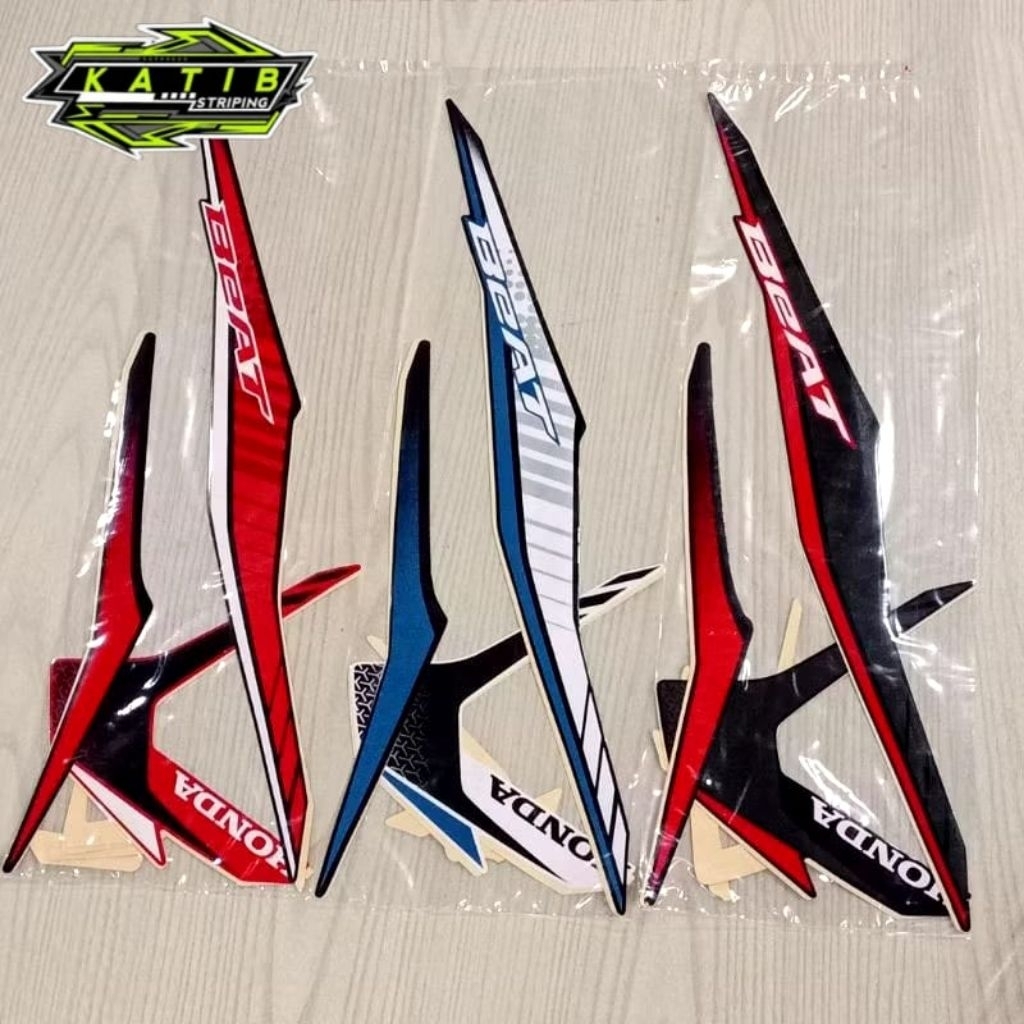 STRIPING HONDA BEAT CBS 2024 LENGKAP FULLSET ORIGINAL LOOK-STIKER HONDA BEAT CBS 2024 LENGKAP FULL B