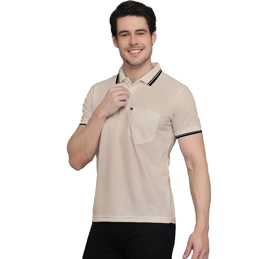 Kaos Polo Kerah Saku/Kaos Polo Shirt Pria/Kerah List