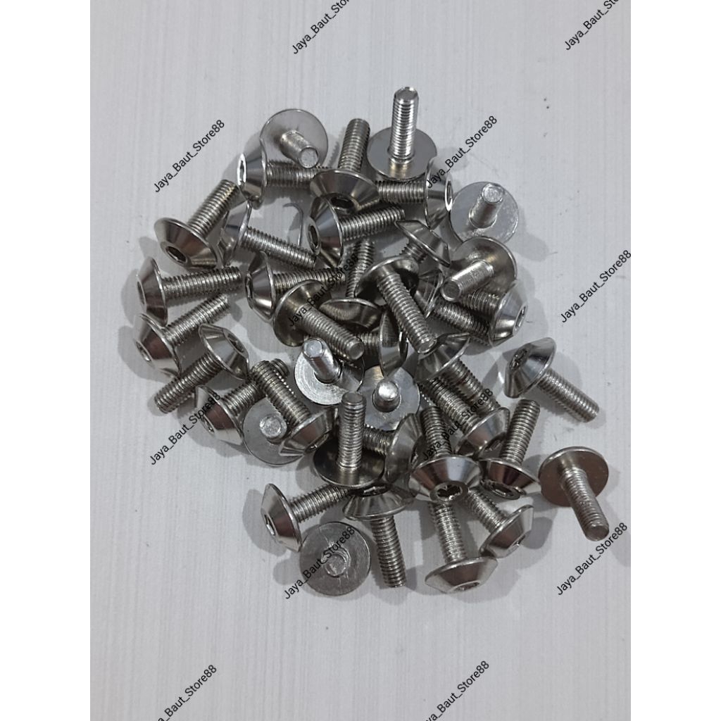 Harga untuk 5 pcs Baut L Cover Body X Ride M5 Payung L4 Baut 8