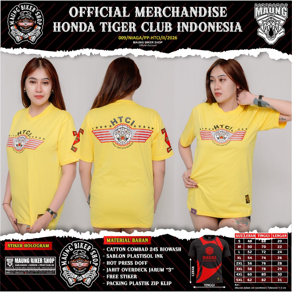 MAUNG_KAOS HONDA TIGER CLUB INDONESIA #VOL2 2026