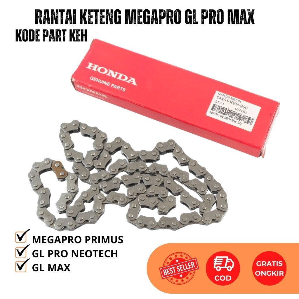 Rantai Keteng Kamprat Honda Megapro GL Max Pro Neotech Mega Pro Primus KEH Original