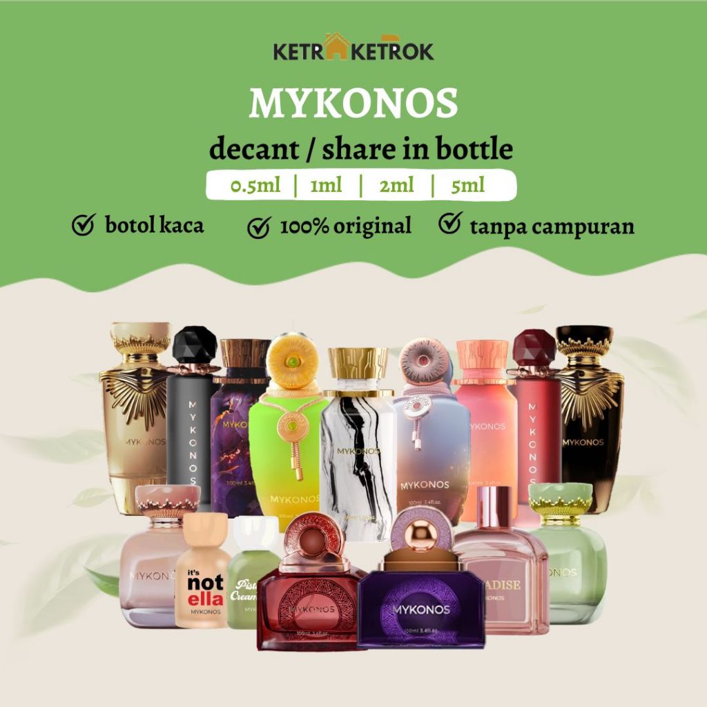 Decant Share Perfume Mykonos On The Rocks Utopia Tea Poetry Hawaiian Crush Aphrodite Zora Senja Sans