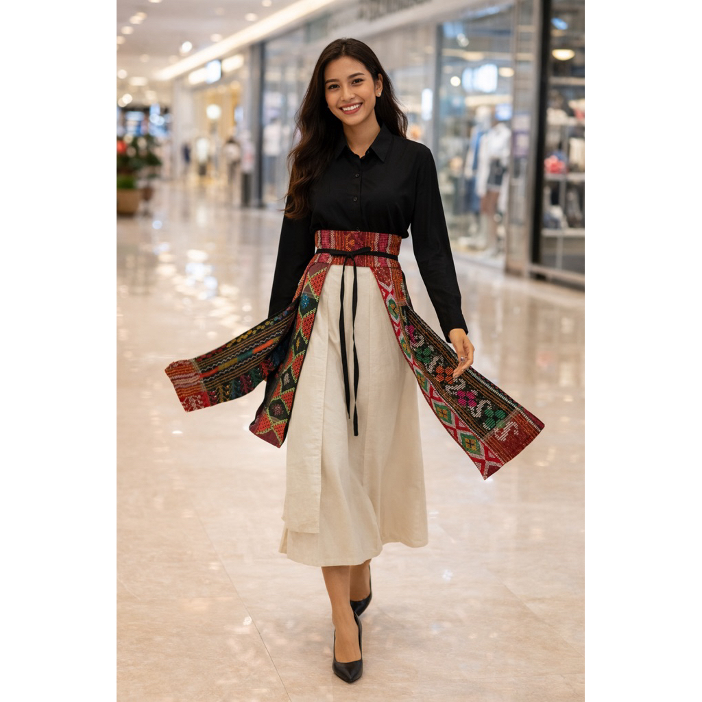 obi belt etnik tenun ulos obi batik