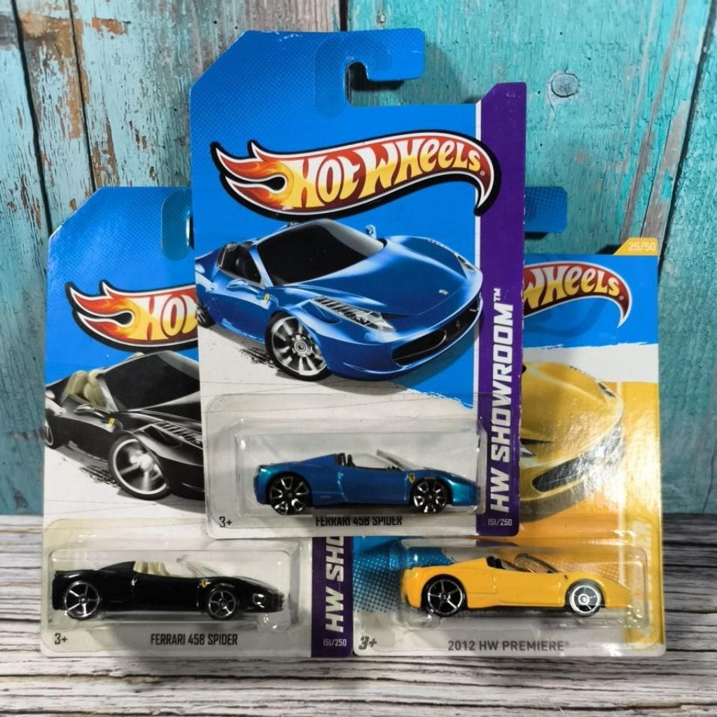 Hot Wheels Ferrari 458 Spider