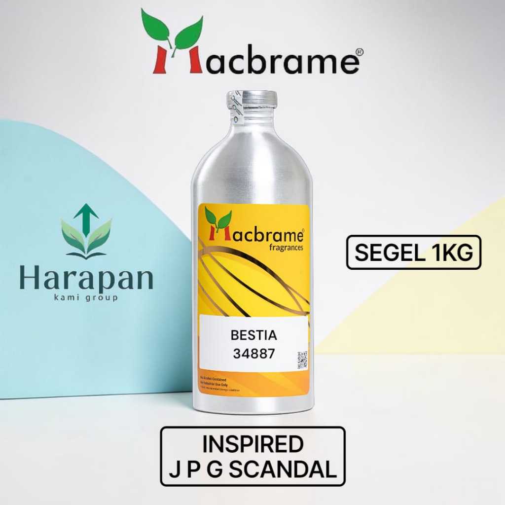BESTIA BIBIT PARFUME JPG SCANDAL PH BY MACBRAME SEGEL 1KG