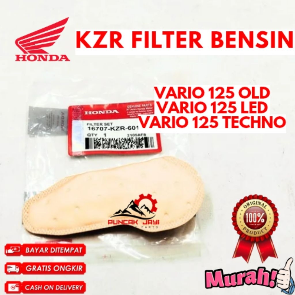 FILTER BENSIN ORIGINAL HONDA KODE KZR, FILTER BENSIN VARIO 125 OLD, FILTER BENSIN VARIO 125 LED, FIL