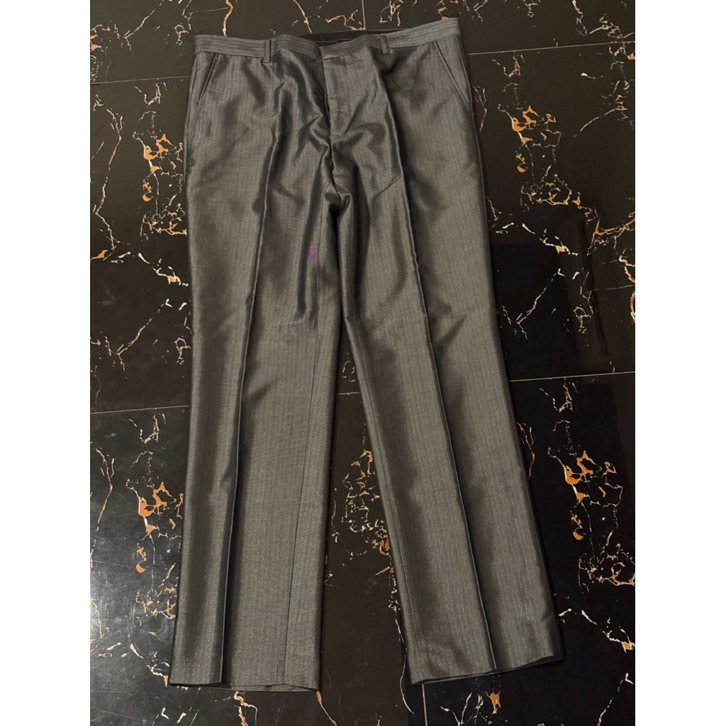 PL CELANA PANJANG PRIA SIZE 36 JUMBO FORMAL SLIM FIT LOOKS KE KANTOR OUTFIT KERJA