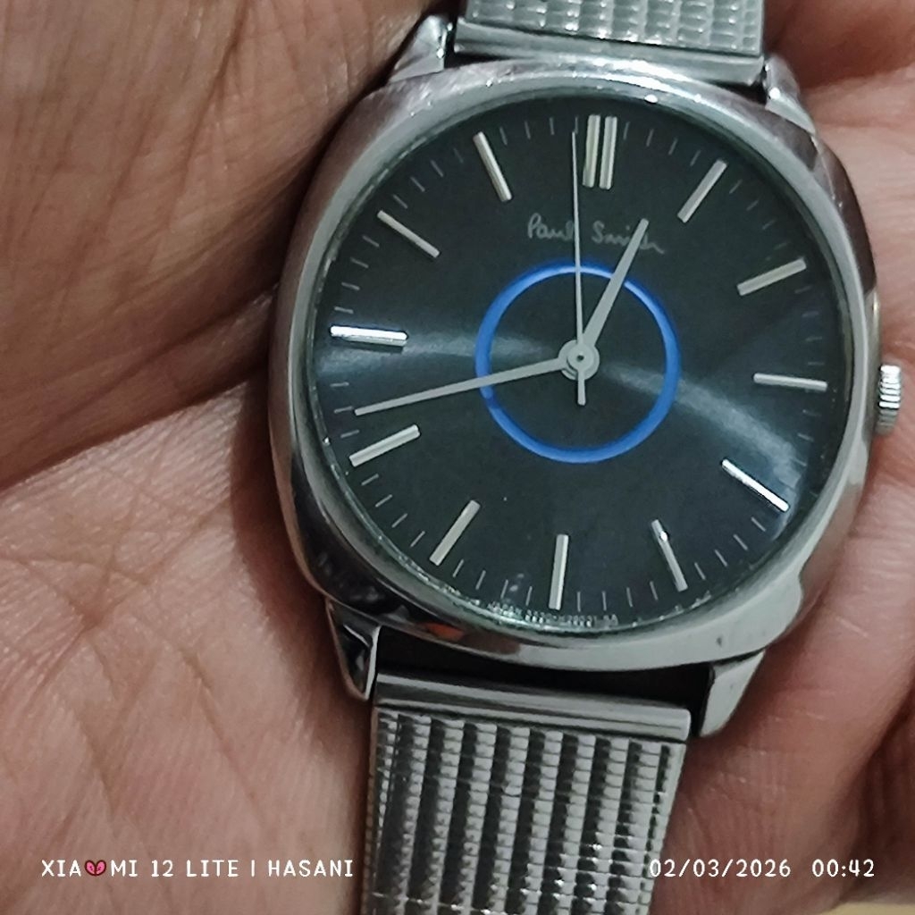 jam tangan Paul Smith by citizen vintage all original dial mulus kaca mulus