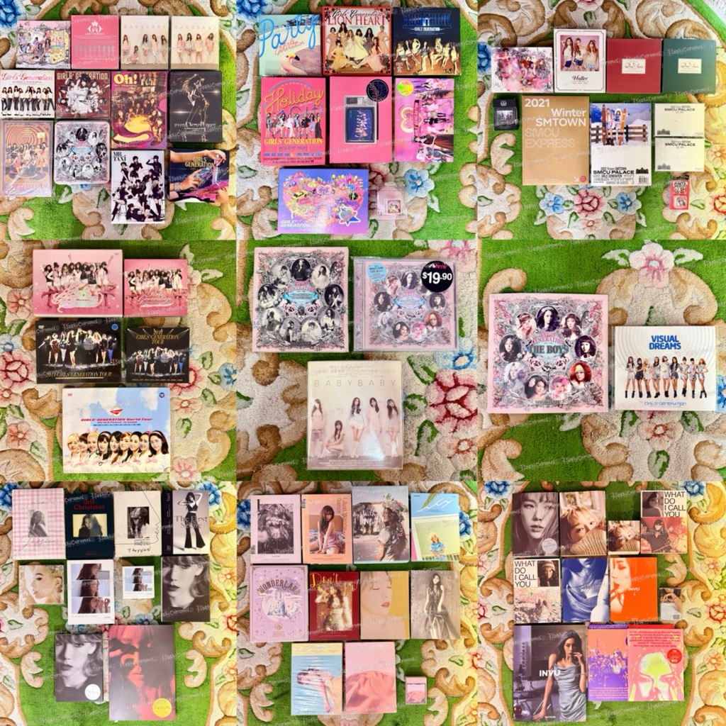 [ BACA DESC | TIDAK DIJUAL SATUAN ] PC PHOTOCARD ALBUM SNSD GIRLS GENERATION MERCHANDISE POSTER MD S
