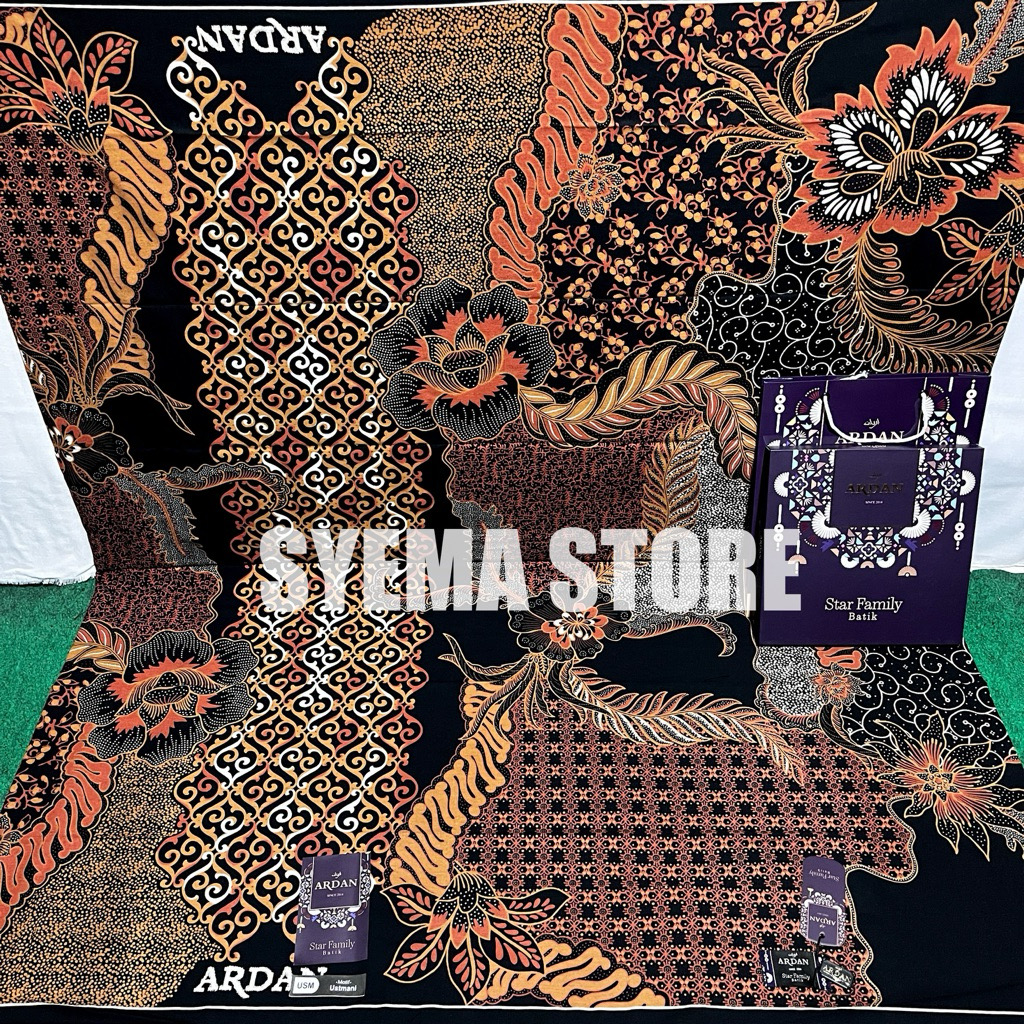 Sarung Ardan Batik Lasem, Ardan Batik Sultan Gold | Sarung Ardan Batik Silver | Sarung ardan Star Fa