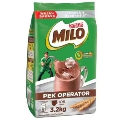 MILO ORIGINAL MALAYSIA 3200 GR/3,2 KG
