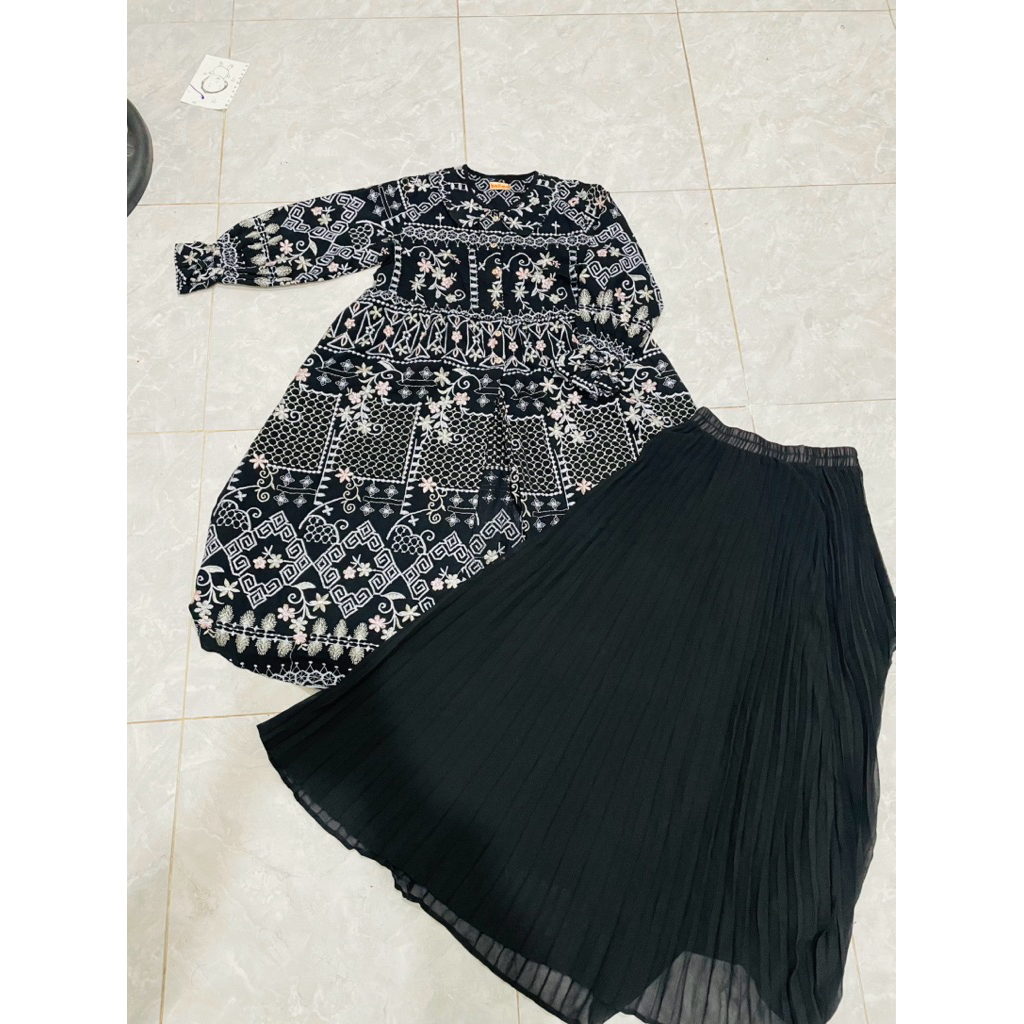 SALE RAMADHAN SET ROK TUNIK BALIMO DAN D AZHURA