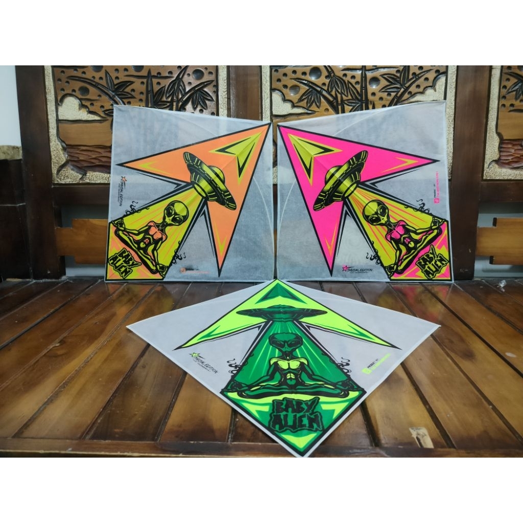 Layangan Tournament Baby Alien