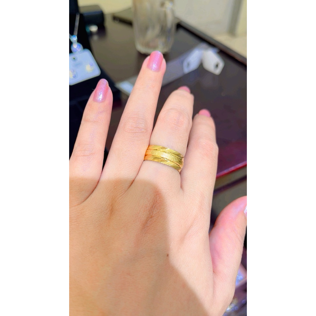 Cincin Persis Mas London Lapis mas 18K