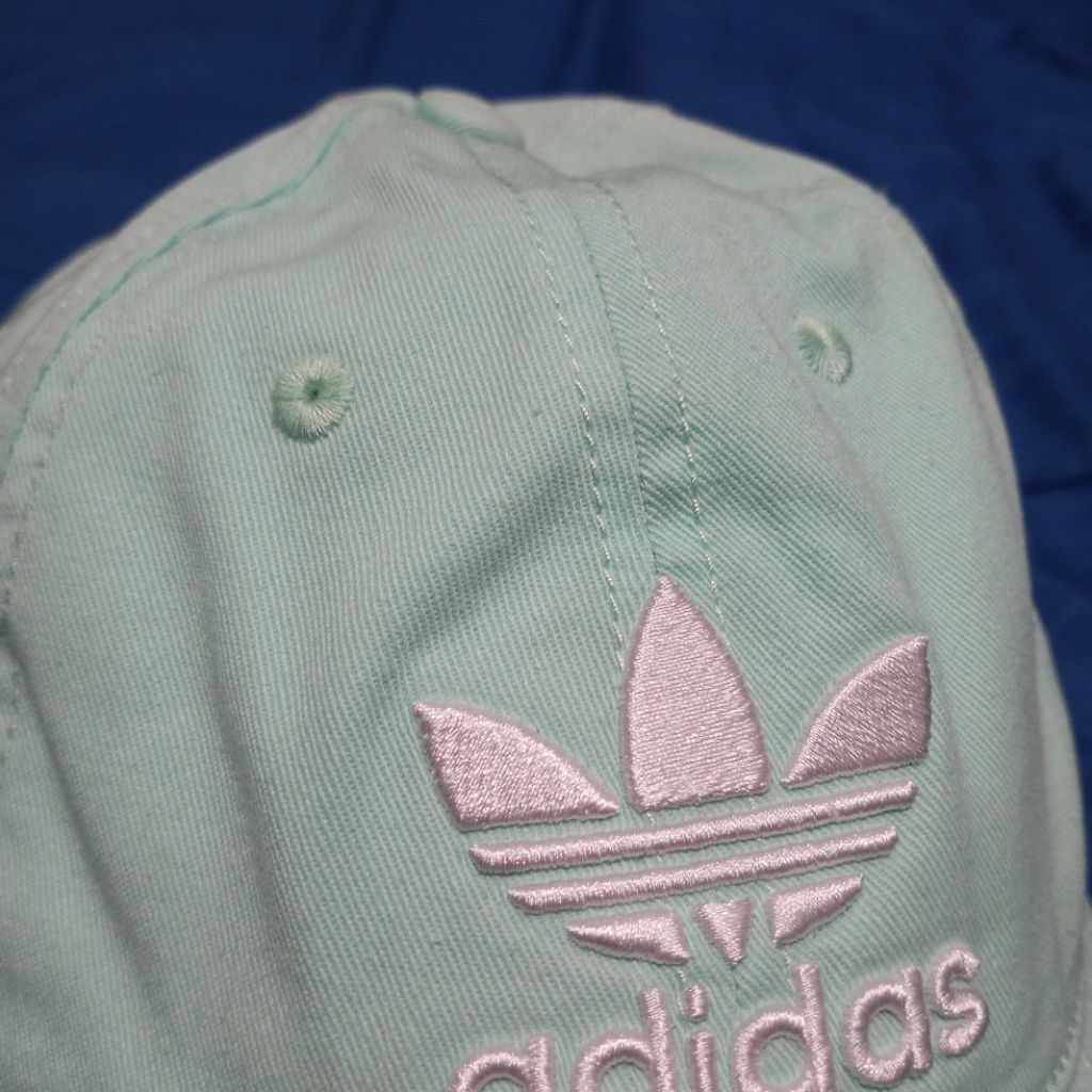 Adidas Originals Baseball Caps Clean mint Topi Casuals Hijau