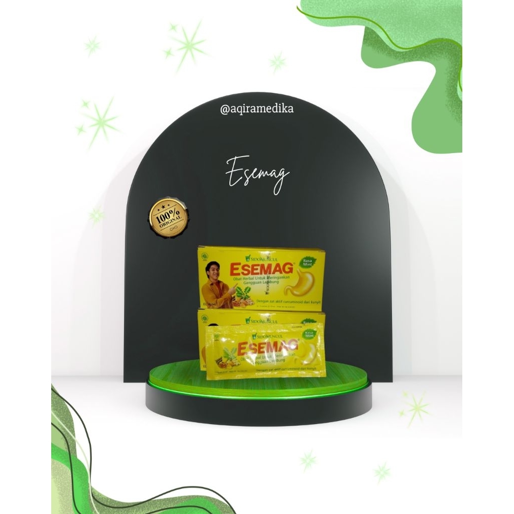 ESEMAG CAIR SIDOMUNCUL | Meringankan Gangguan Lambung