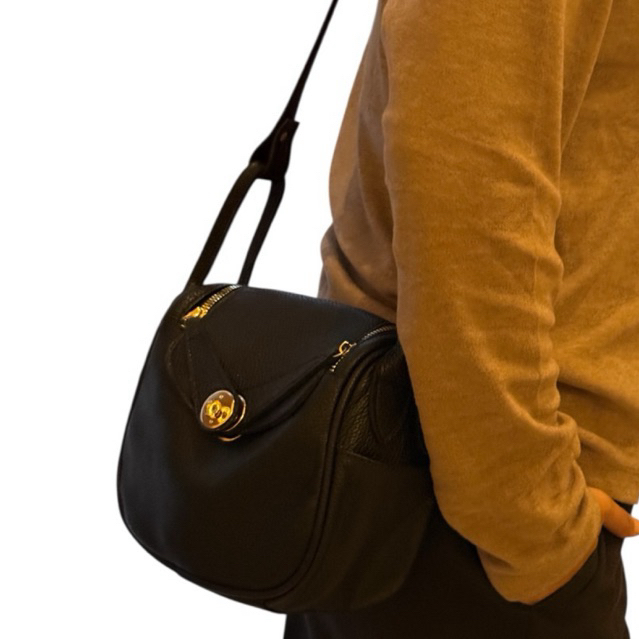 Tas Lindy kulit sapi asli