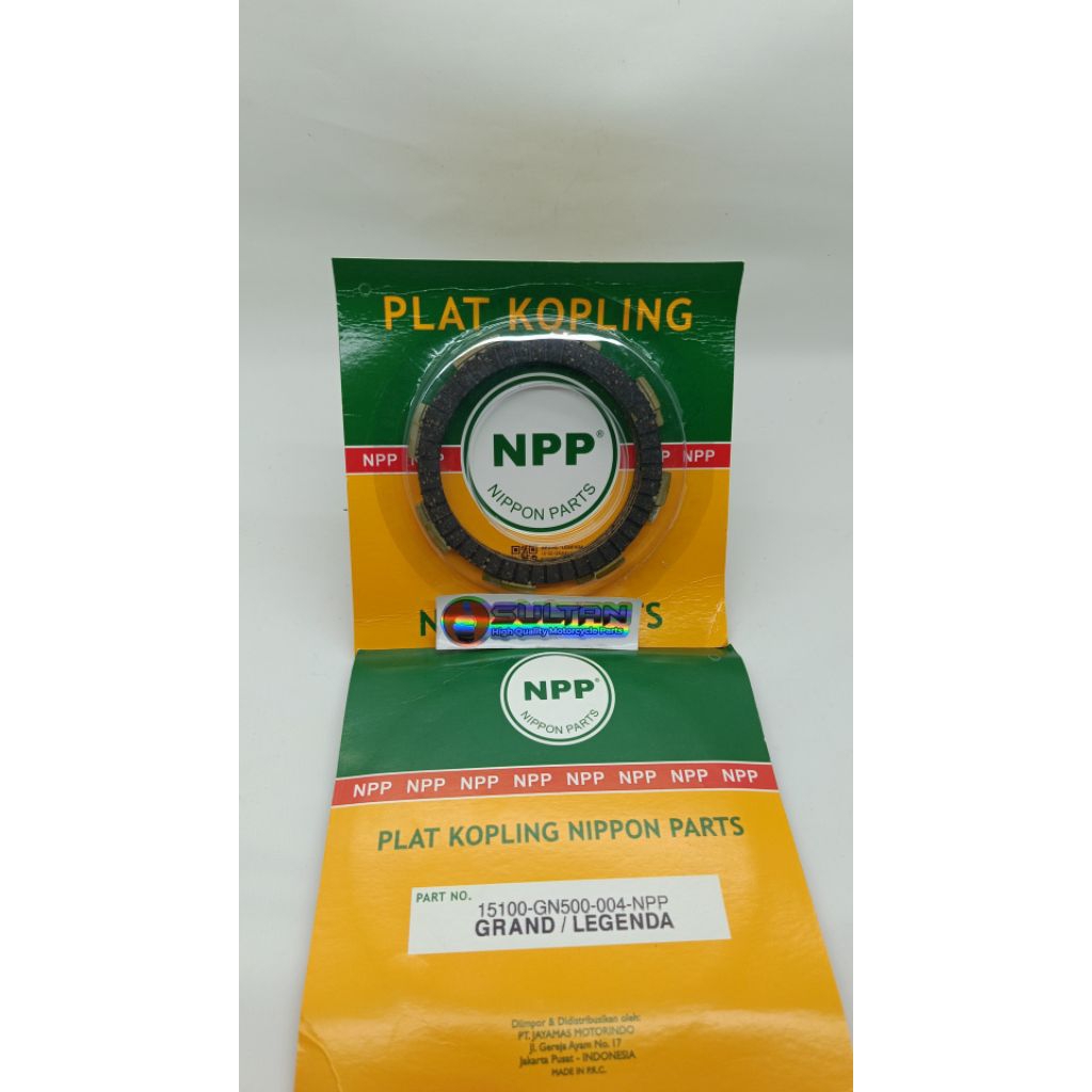 KAMPAS KOPLING NPP GRAND - ASTREA - REVO LAMA - LEGENDA - SUPRA X - SUPRA FIT NEW - SUPRA FIT LAMA -