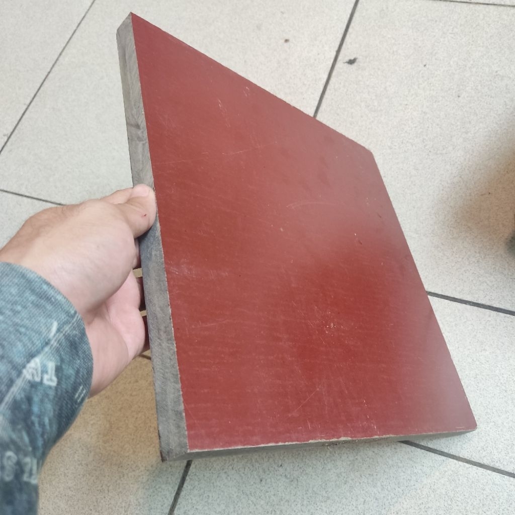 Ebonit Lembaran / Ebonit Sheet 20mm x 18cm x 62cm