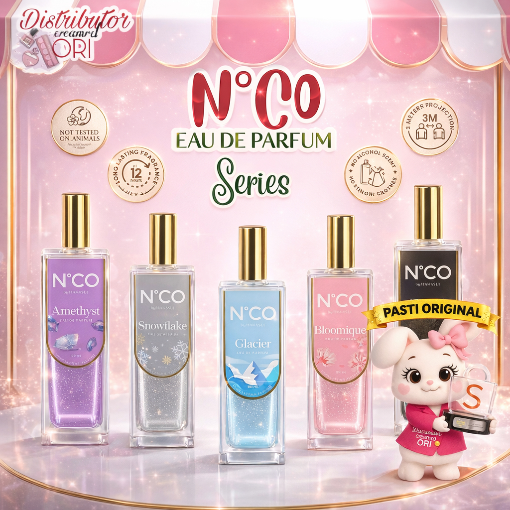 HANASUI NCO Eau De Perfume - Luxurious Fragrance Parfum Eau De Perfume Wanita Wangi Tahan Lama