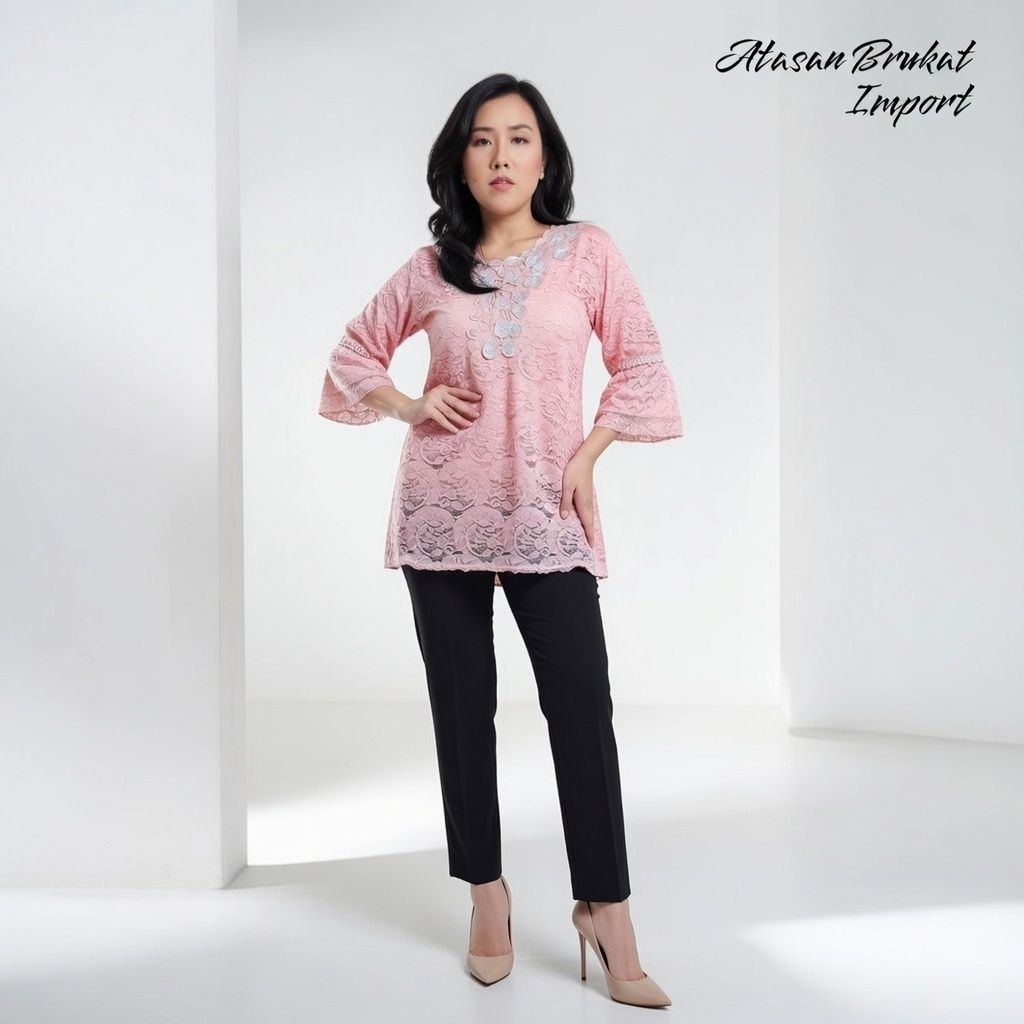 ATASAN BRUKAT IMPORT / ATASAN WANITA / ATASAN BRUKAT