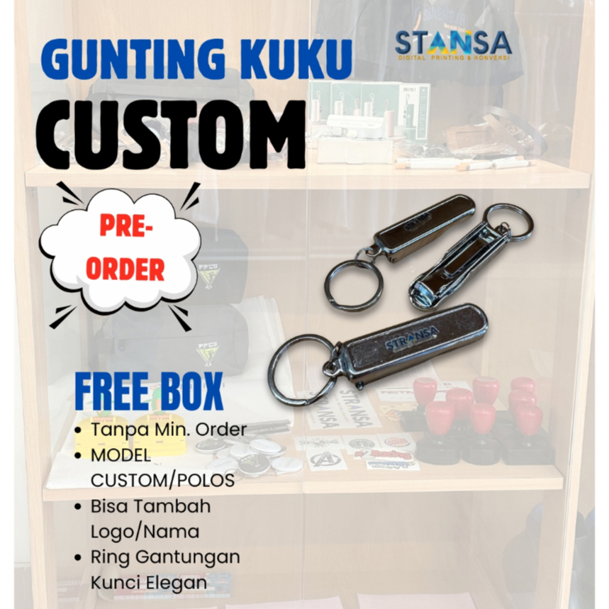 Gunting Kuku I Gunting Kuku Custom I Gunting Kuku Souvenir