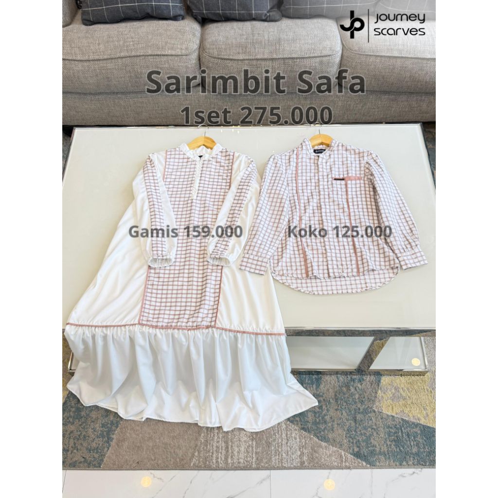 JOURNEY Safa sarimbit gamis keluarga koko couple toyobo