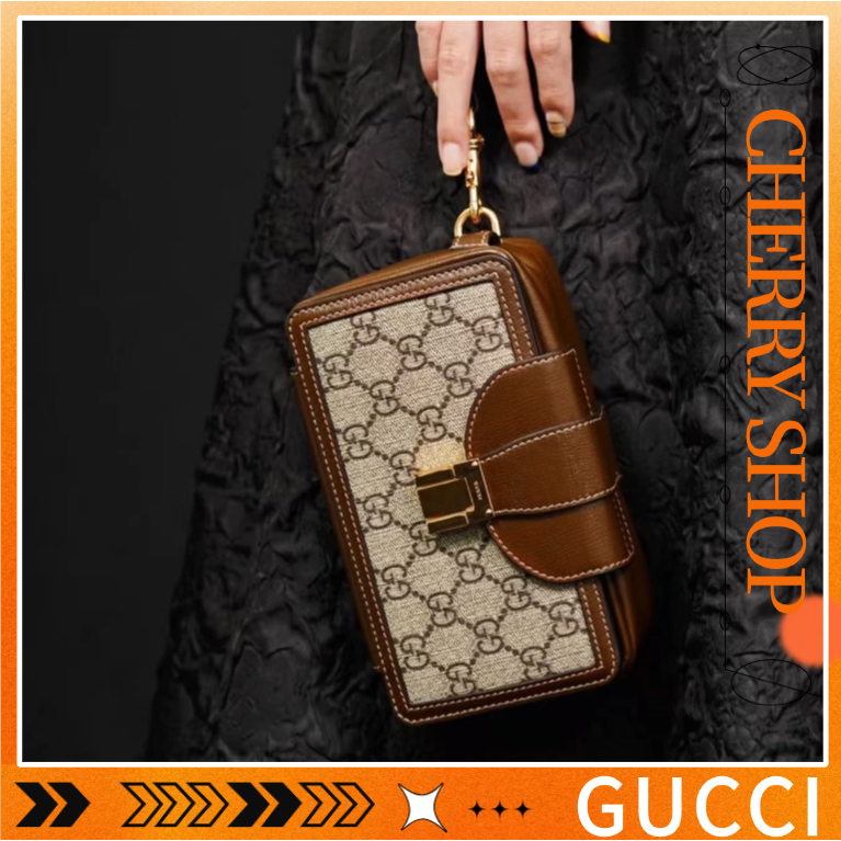 Tas Genggam Pria Gesper Gucci 1995 Tas Kotak Gucci Tas Selempang Pria