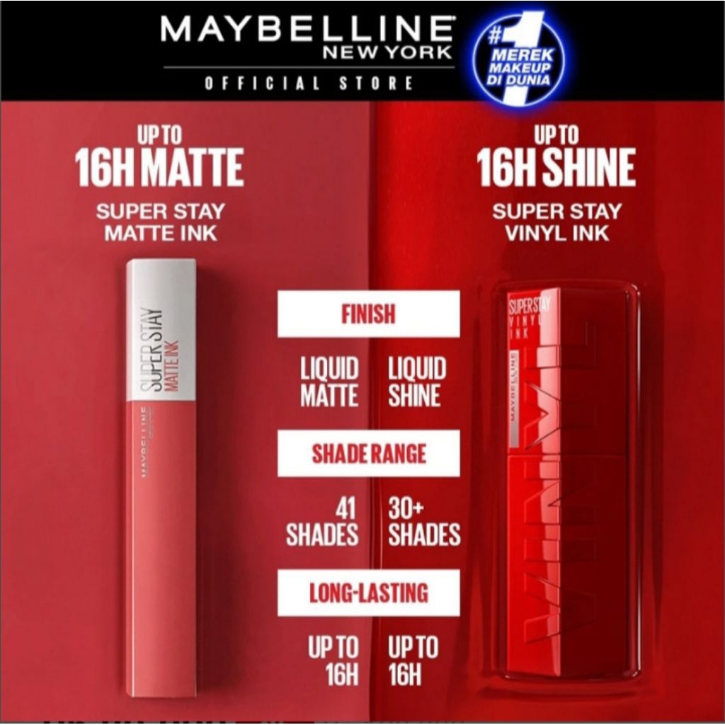 MAYBELLINE Superstay Matte Ink 365 Lip Cream