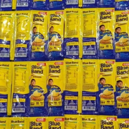 1 Renceng Margarin Serbaguna Blue Band 20g - Praktis, Lembut, Serbaguna