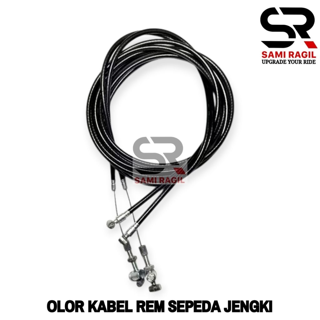 OLOR KABEL REM SEPEDA JENGKI TROMOL DEPAN BELAKANG DAN SEPASANG TEROMOL CABLE