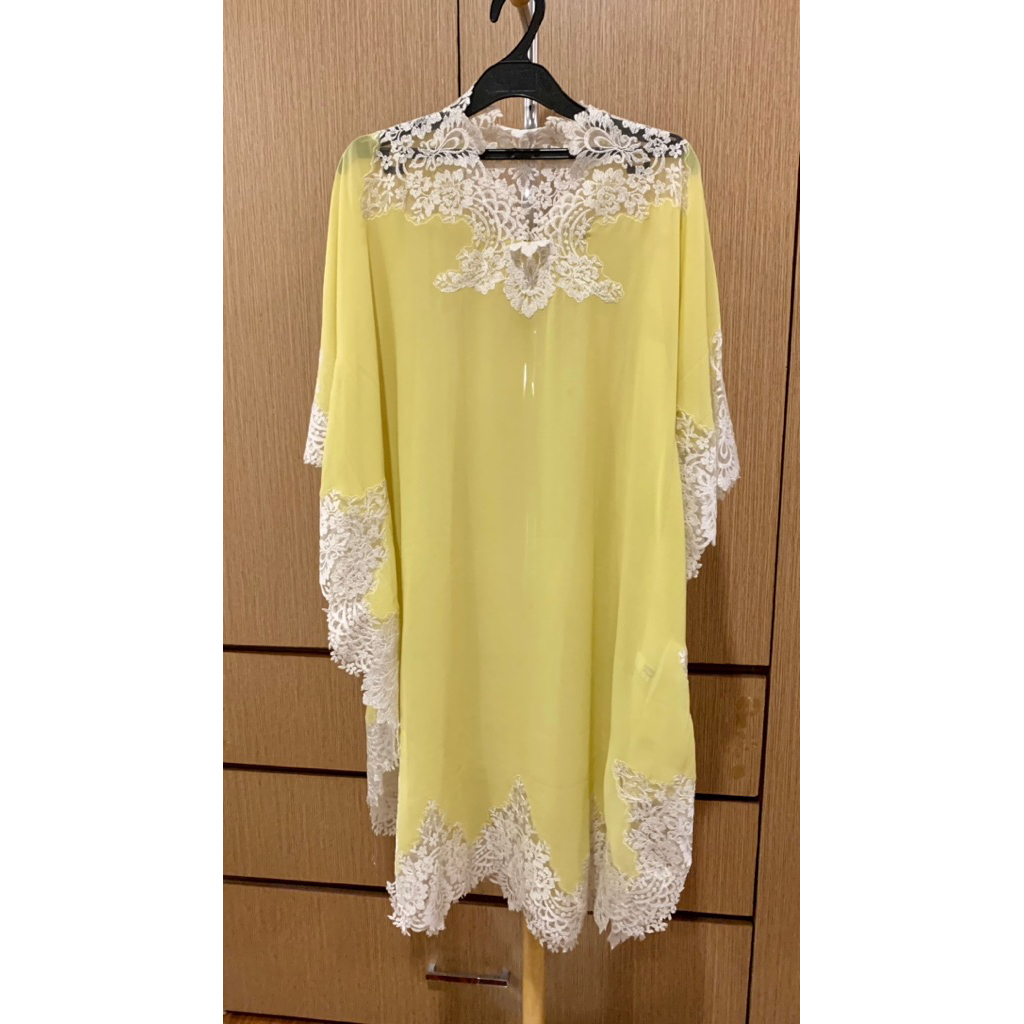 kaftan baby yellow premium preloved