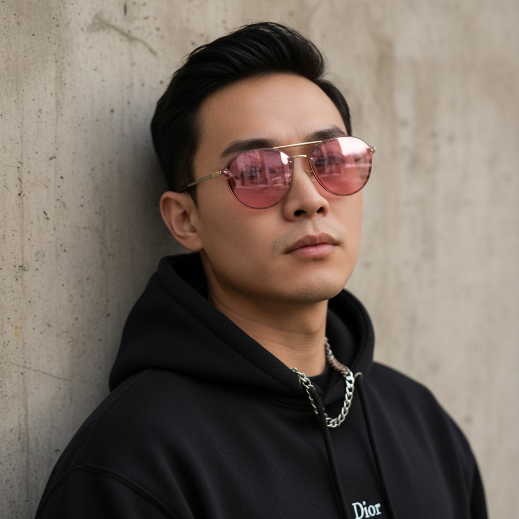 Kacamata Ray Ban Rayban Blaze Double Bridge Sunglasses Hitam Fashion Keren Pria Cowok Original