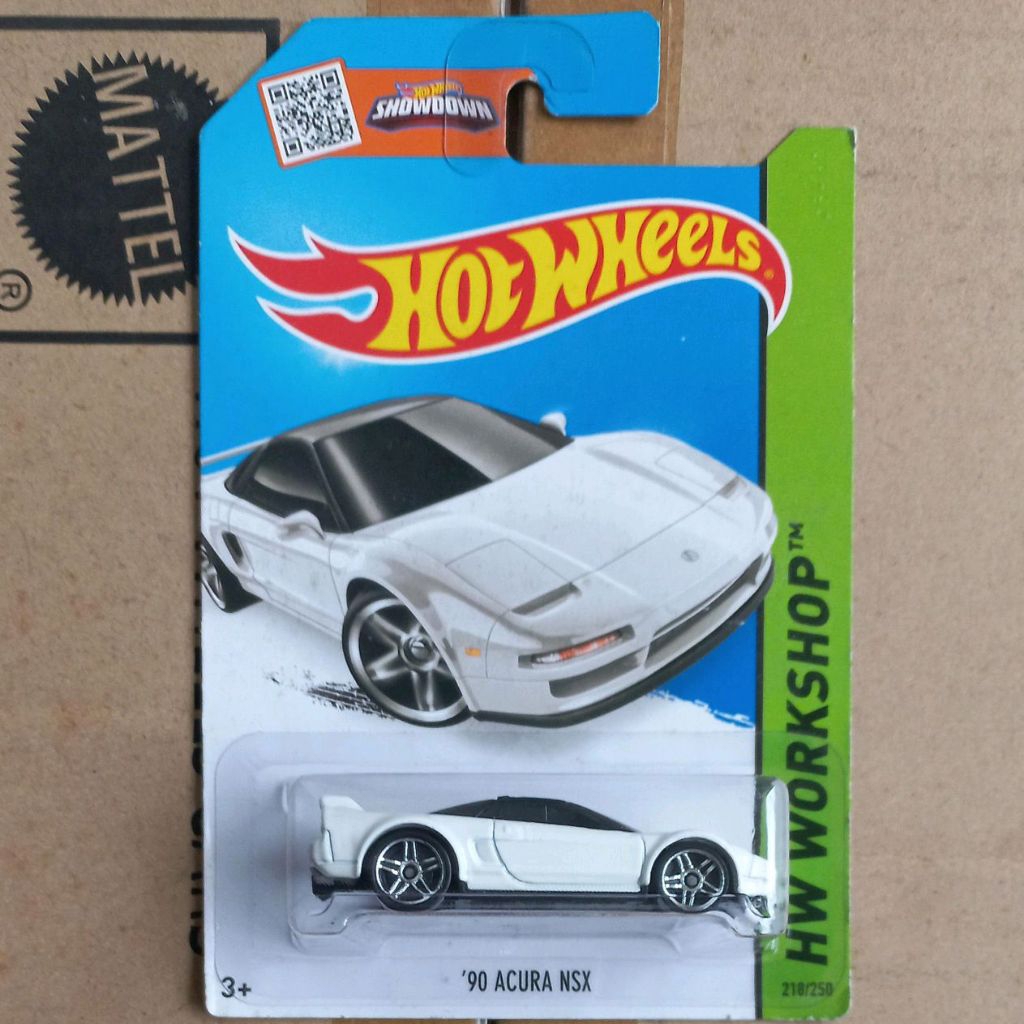 Hotwheels 2015 '90 Acura NSX putih