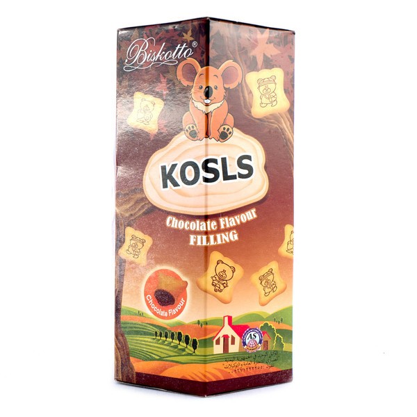 Biskotto Chocolate Falbour Filling Kosls Koala 200g