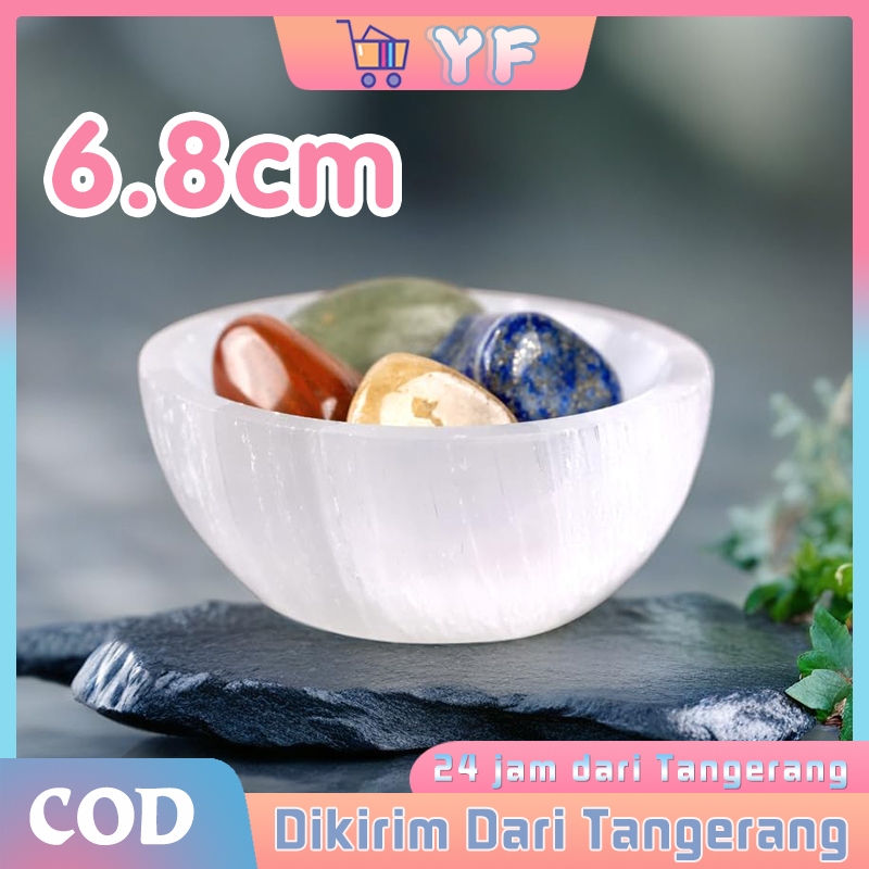 Marocco Natural Selenite Bowl Crystalmine Selenite Bowl