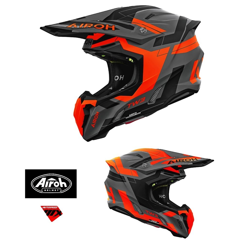 HELM AIROH TWIST 3 FANCY/ HELM AIROH MOTOCROSS/ENDURO