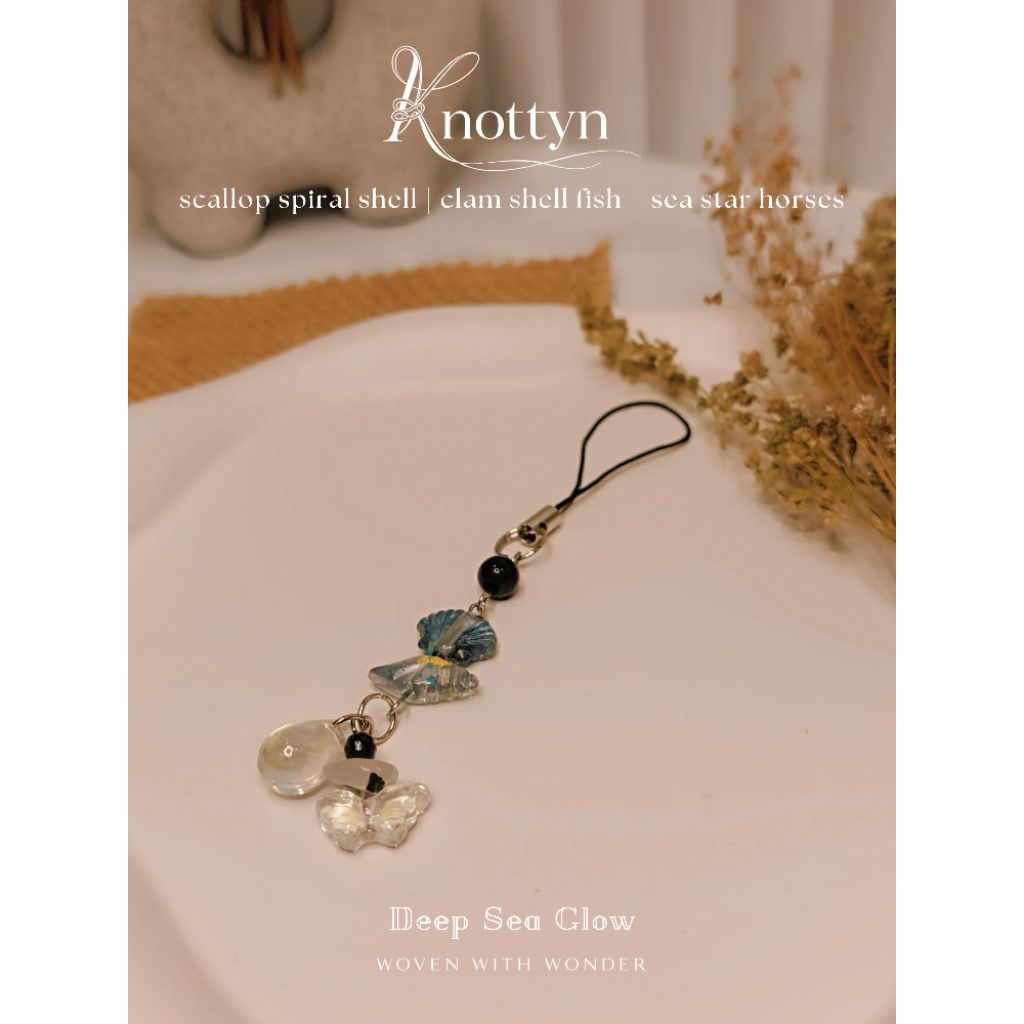 Knottyn.e - Deep Sea Glow | Gantungan Kunci Sea Creatures