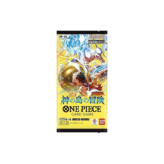 Bandai One Piece Card Game Booster Pack The Adventure of the Island of God on KAMI’s Island OP-15 OP
