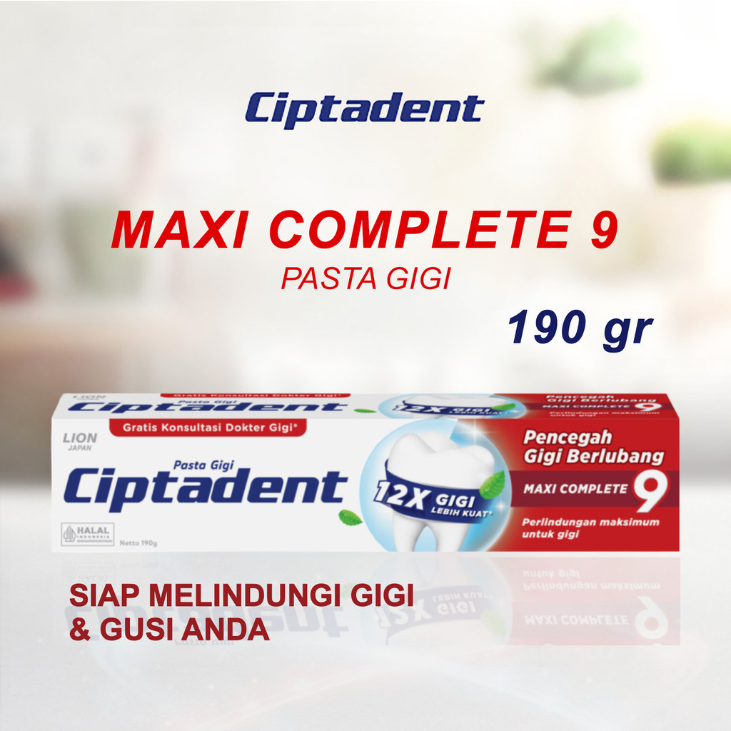 Ciptadent Maxi complete 9 190G non dus