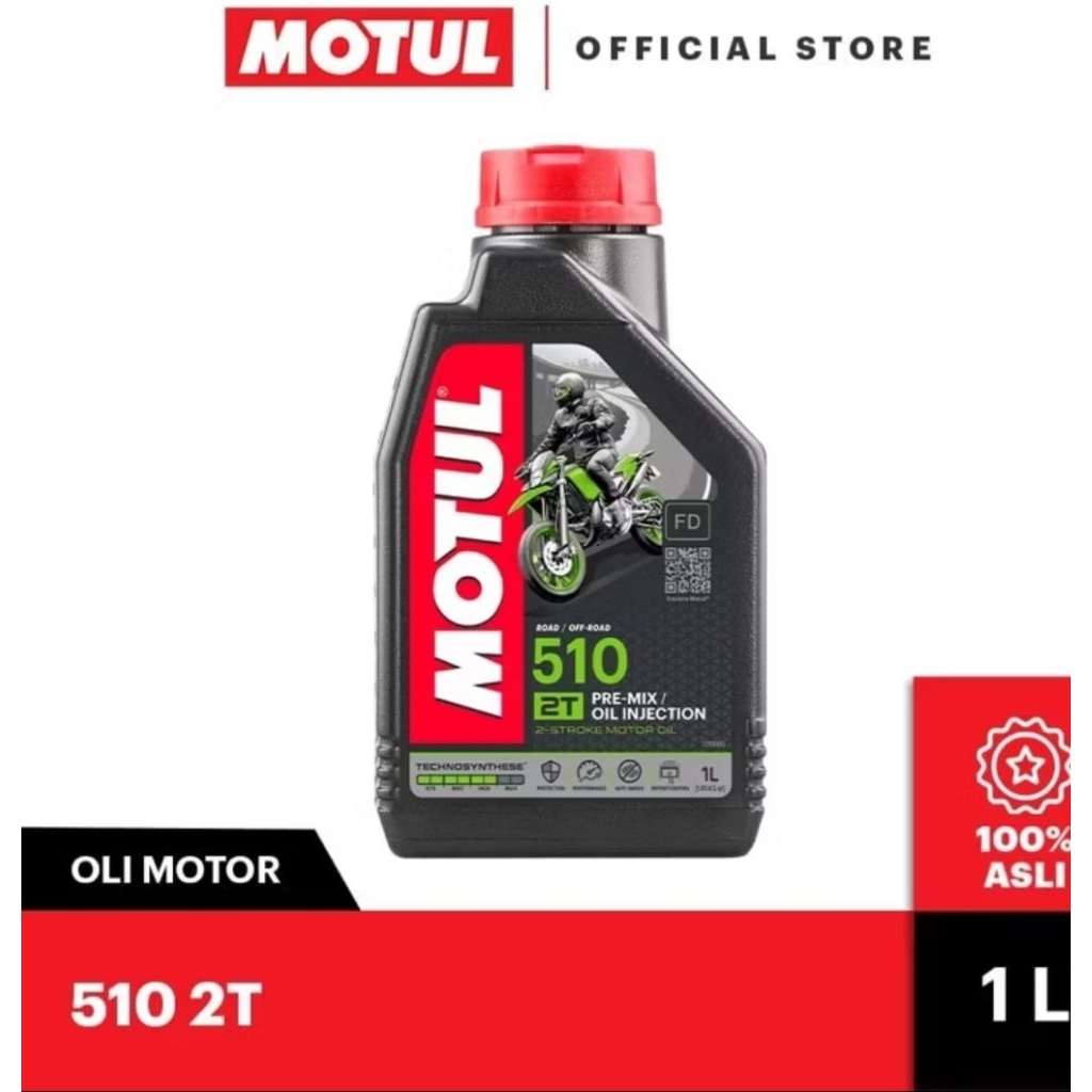 Promo Heboh 1000Original COD Oli Mesin Motor Premium Motul 2t (2tak)1liter NInja Rxking