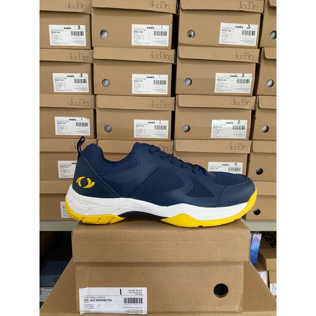 Astec Jazz Badminton Navy Men Shoes Original