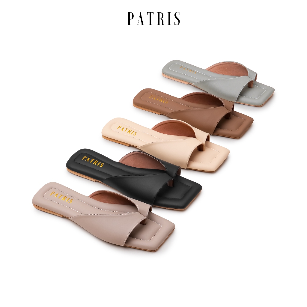 PATRIS Joei Sandal Wanita Flat / Teplek