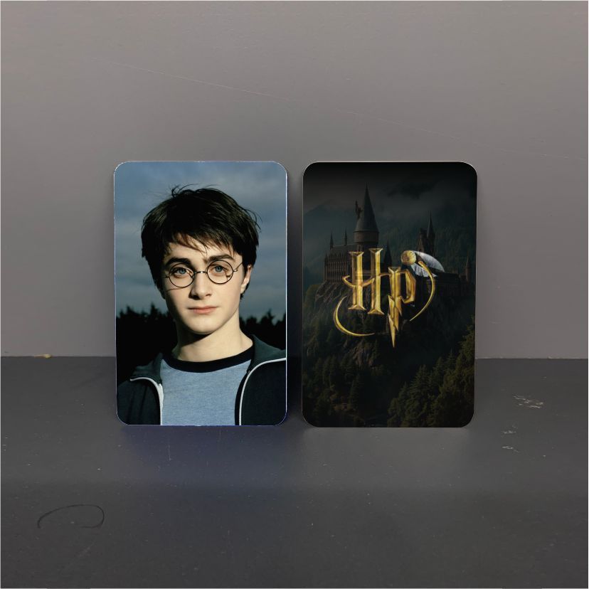 Photocard Movie Harry Potter Fanmerch : Harry Potter, Draco Malfoy, Ron Weasley, Hermione Granger, G