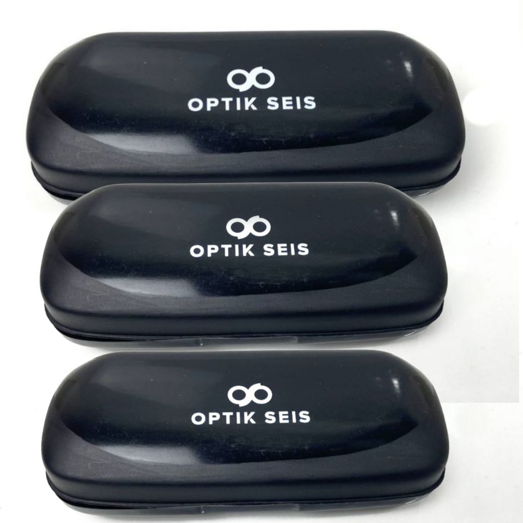 LusinanCase box / Tempat Wadah HardCase Kacamata Plastik / Karimata Optik / Custom Kotak Kacamata / 