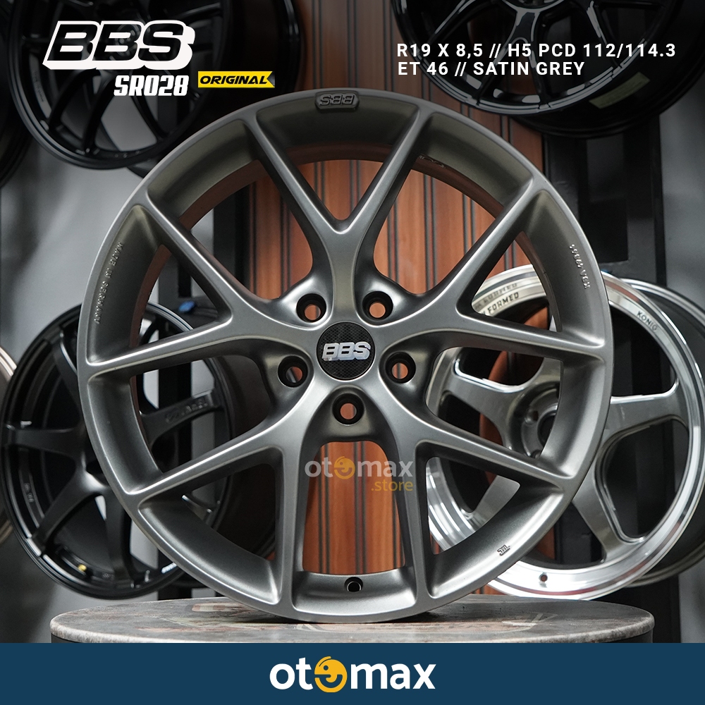 Velg Mobil BBS SR028 Original Ring 19 Satin Grey